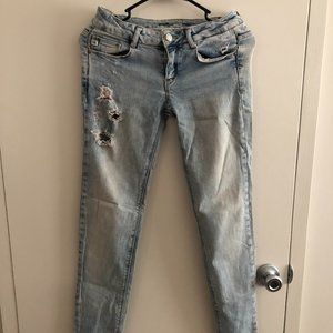 Pull & Bear, Skinny Jeans, Blue Jeans